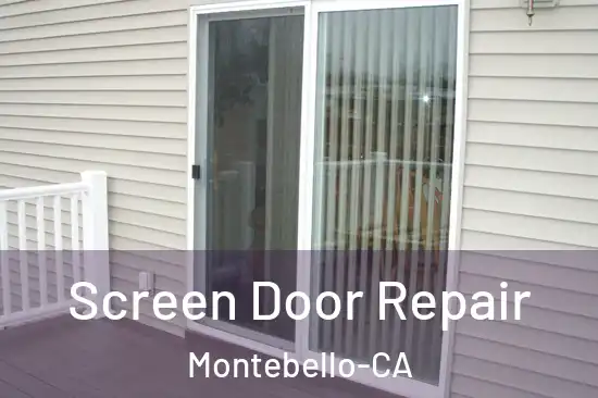  Screen Door Repair Montebello-CA